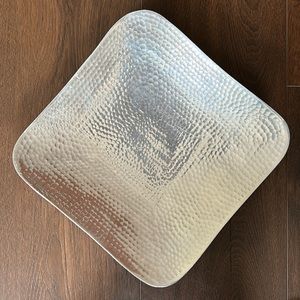 Towle Silversmiths Hammered Serving Tray